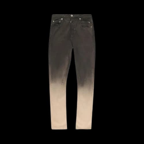 Rick Owens DRKSHDW Detroit Cut Denim 'Black/Pearl Degrade'