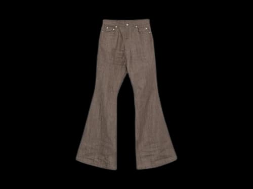 Rick Owens DRKSHDW Bolan Bootcut Jeans Dark Dust