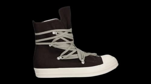 Rick Owens DRKSHDW Megalace Sneaks Black Black