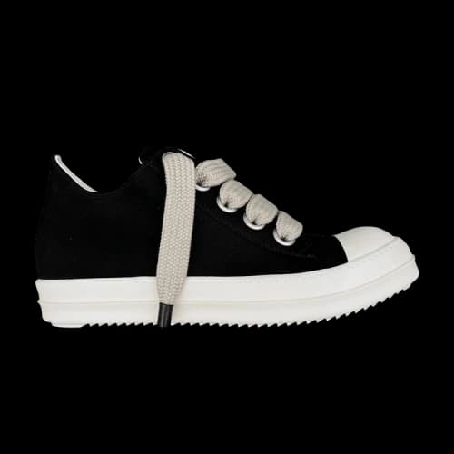 Rick Owens DRKSHDW Jumbo Lace Denim Low 'Black Milk'