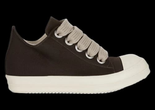 Rick Owens DRKSHDW Jumbo Lace Low Dark Dust Denim Milk