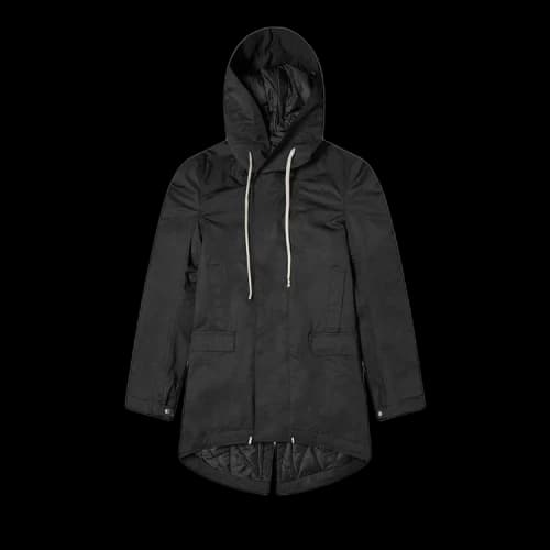 Rick Owens DRKSHDW Fishtail Parka 'Black'