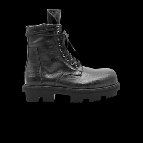 Rick Owens DRKSHDW Army Megatooth Boot 'Black'