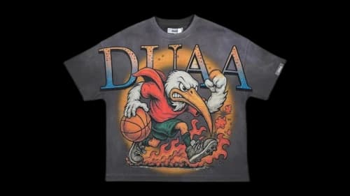 DUAA Bird Tee Orange