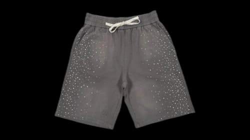 DUAA Effort'' Lite Grey Stone Sweat Short Grey