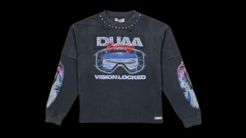 DUAA Focused Ls T-shirt Black