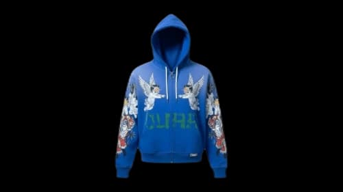 DUAA Garden Hoodie Blue
