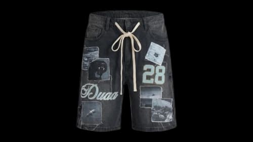 DUAA Movie Blue Short Blue