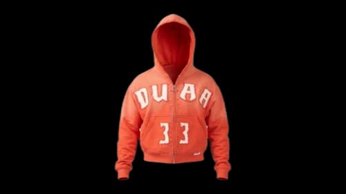 DUAA Master Orange Hoodie Orange