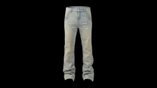 DUAA Rare Blue Denim Jeans Blue