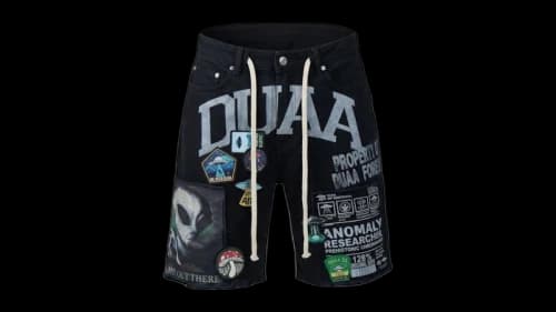 DUAA UFO Black Short Black