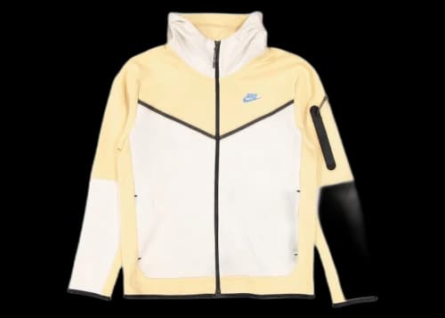 Nike Sportswear Tech Fleece Full-Zip Hoodie Sesame/Light Orewood Brown/Light Photo Blue