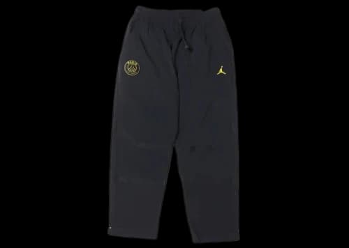Jordan x Paris Saint-Germain Woven Pants (Asia Sizing) Black/Tour Yellow