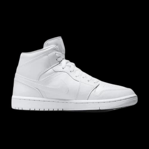Air Jordan 1 Mid Triple White