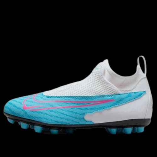 (GS) Nike Phantom GX Academy DF AG 'Baltic Blue White Pink'
