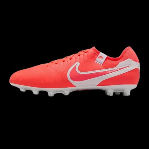 Nike Tiempo Legend 10 Pro Comfortable HG Rubber Short Studs AG Rubber Short Studs Soccer Shoes Men's Red