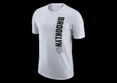 Jordan NBA Brooklyn Nets Essential Statement Edition T-shirt White