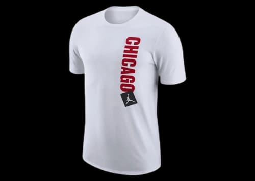 Jordan NBA Chicago Bulls Essential Statement Edition T-shirt White