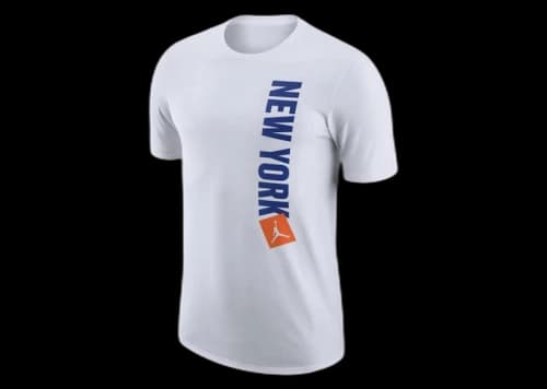 Jordan NBA New York Knicks Essential Statement T-shirt White