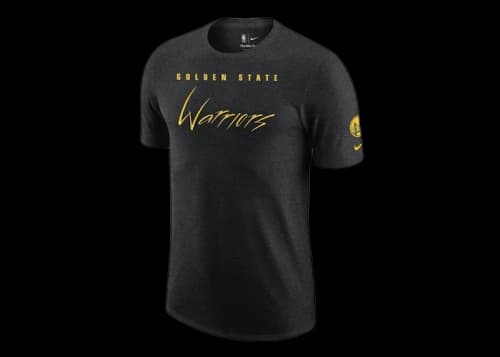 Nike NBA Golden State Warriors City Edition Loose Fit T-shirt Black