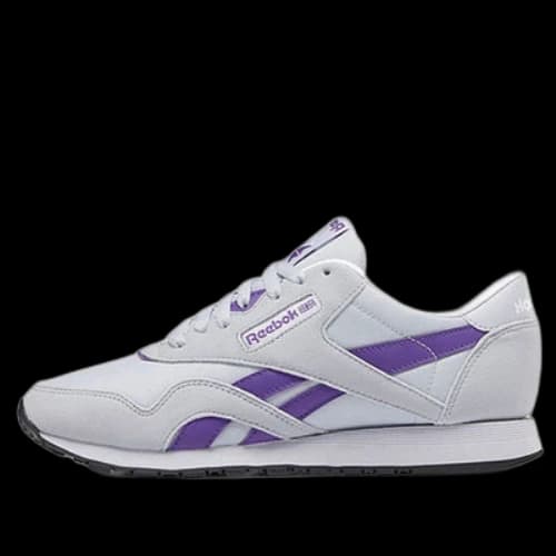 Reebok Classic Nylon Grey/Purple (Women's)