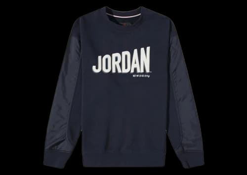 Jordan Flight MVP Graphic Fleece Crewneck Sweatshirt Phantom/Black