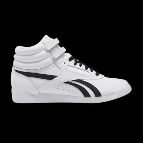Reebok Freestyle High 'White Black' (Women's)