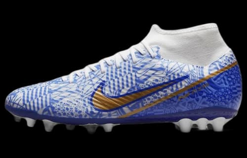 Nike Zoom Mercurial Superfly 9 Academy CR7 AG Azulejo