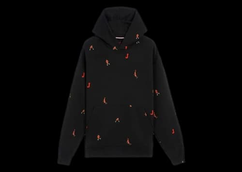Jordan Essential Holiday Jumpman Fleece Pullover Hoodie Black