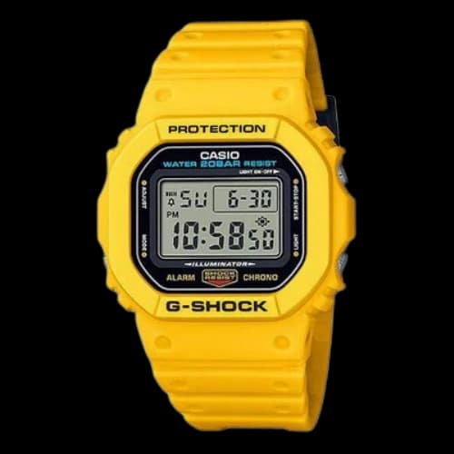 CASIO G-Shock Square 'Yellow'