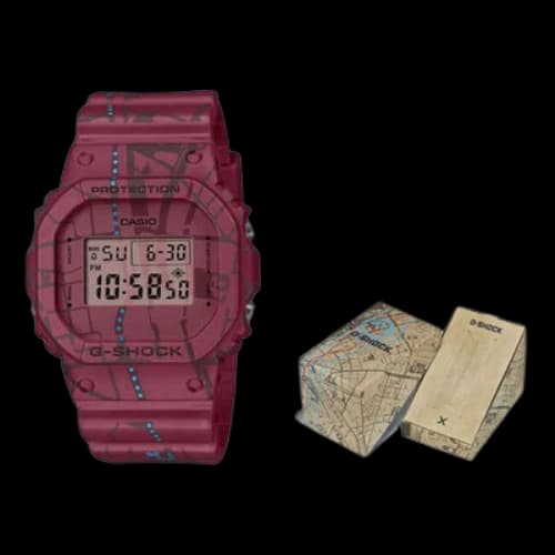 CASIO G-Shock Digital 'Burgundy'