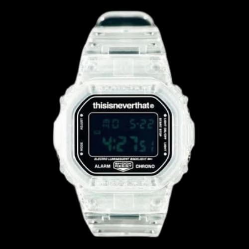 CASIO G-Shock x THISISNEVERTHAT Digital 'Clear'