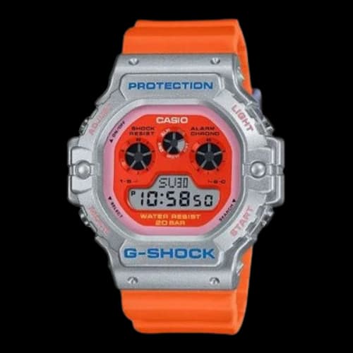 CASIO G-shock Digital 'Neon Orange'