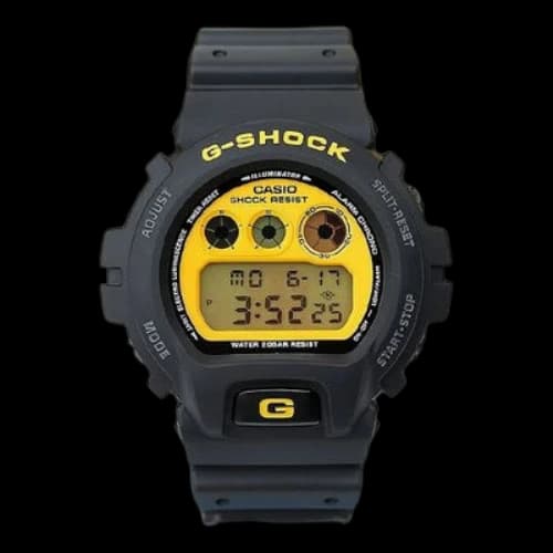 CASIO G-Shock Digital 'Black Yellow'