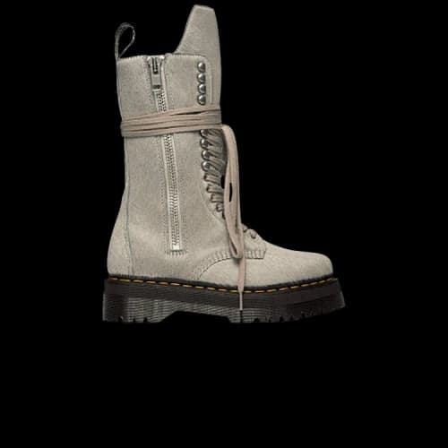 Dr. Martens x Rick Owens Strobe Calf Length Boot 'Furry Pearl' (Women's)