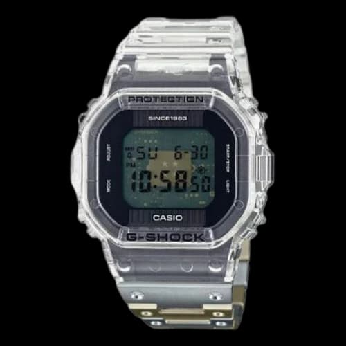 CASIO G-shock Digital 'Clear Metalic'
