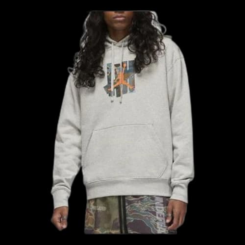 Air Jordan x Undefeated Hoodie Asia Sizing 'Grey'
