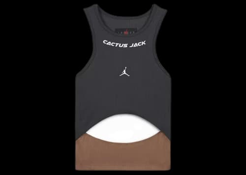 Jordan x Travis Scott Cactus Jack Women's Tank Top (Asia Sizing) Dark Smoke Grey