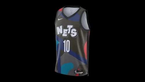 Nike Ben Simmons Brooklyn Nets 23/24 Jersey Multicolor