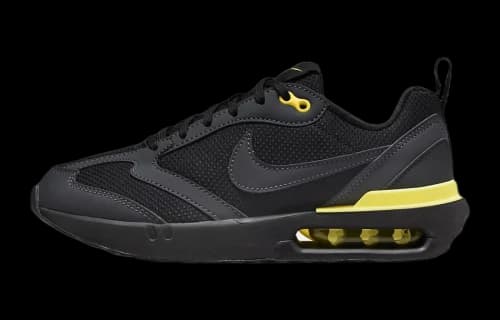 (GS) Nike Air Max Dawn Next Nature 'Black Yellow'