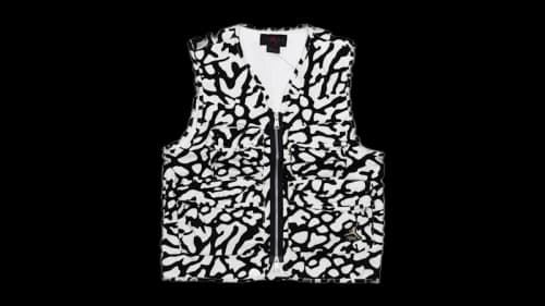 Jordan Air Heritage Flight Elephant Cement Print Vest White