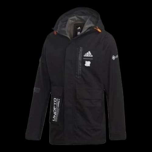 adidas x Undefeated Crossover Gore-tex Material Hooded Jacket Windbreaker Black