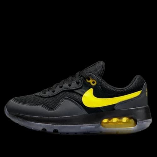 (GS) Nike Air Max Motif Next Nature 'Black Yellow'