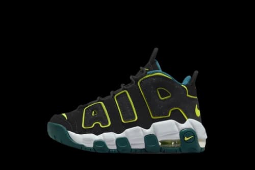 (PS) Nike Air More Uptempo 'Black Volt Geode Teal'