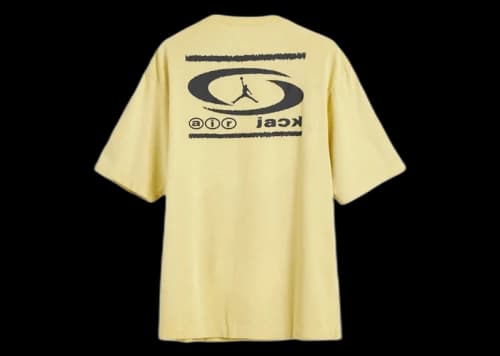 Jordan x Travis Scott Air T-Shirt Celery