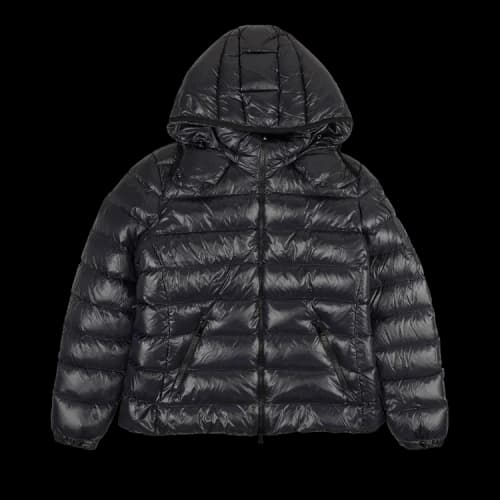 Moncler Bady Short Down Jacket Coat 'Navy'