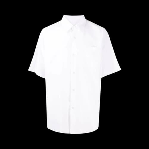 Ami Short-Sleeve Summer Fit Shirt 'White'