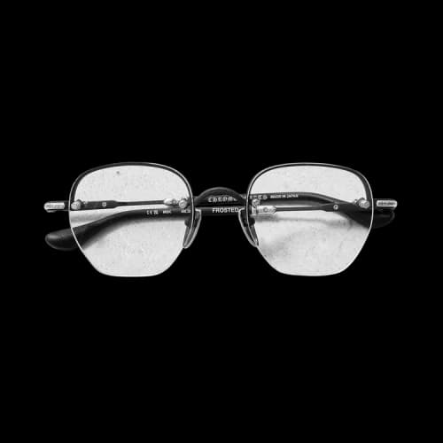 Chrome Hearts Frosted Glasses 'Matte Black'