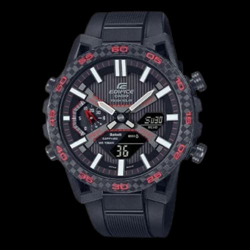 CASIO ECB-2000YPB-1APR Waterproof EDIFICE Solar Powered Stainless Steel Strap Mens