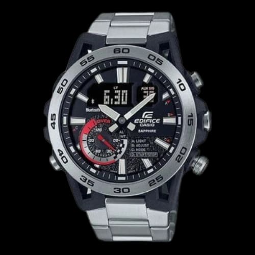 CASIO Digital-Analog 'Silver Black'